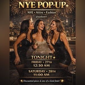 Unlisted & Listed Iventory! NYE and Party Stuff! 🙏 1:45 am TONIGHT NOTflyer time